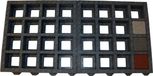 Merkloos Gardenlux Kunststof waterpasserende eco grates 40x80x6 cm prijs per m2