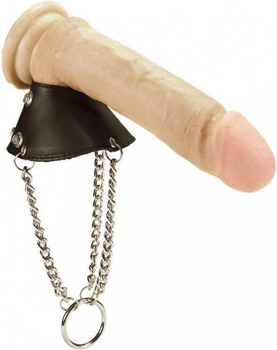 Rimba Bondage Play Balzak Stretcher Parachute Leer - Zwart