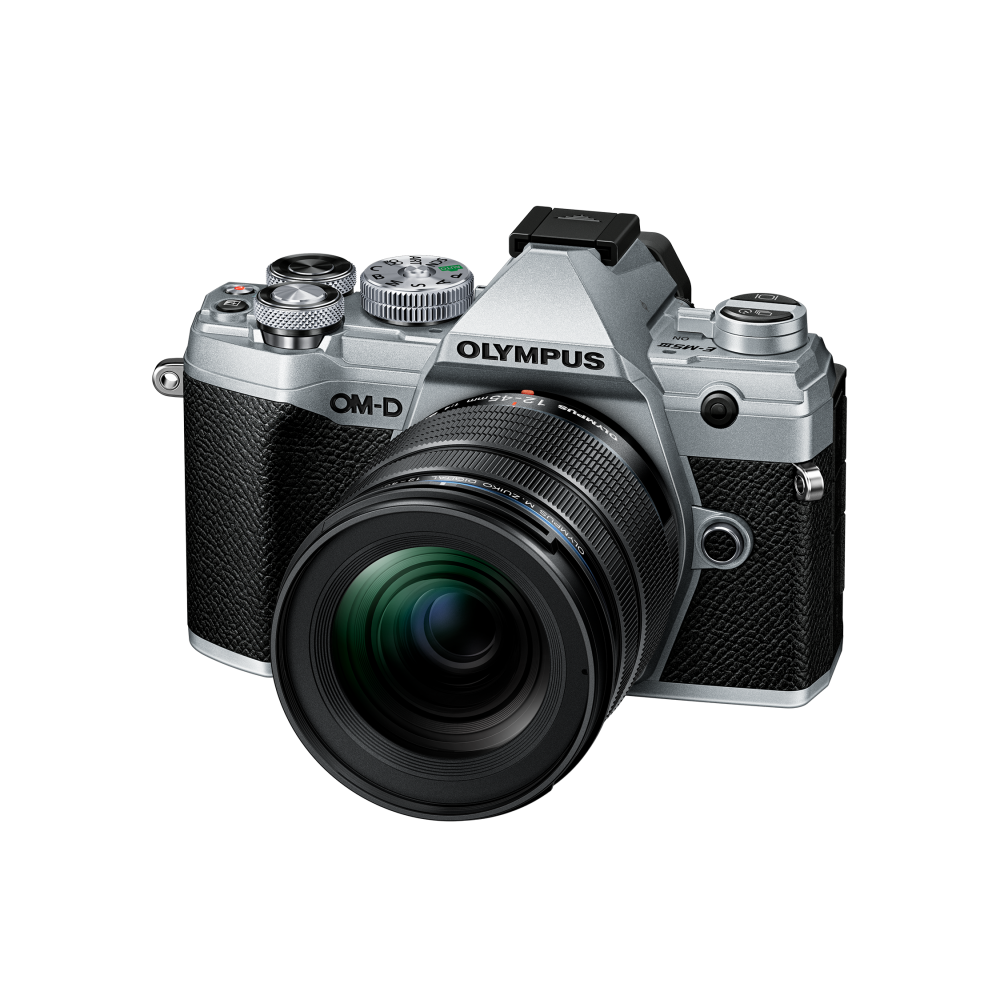 Olympus OM-D E-M5 Mark III Silver + EZ-M12-45 PRO Sliver zwart