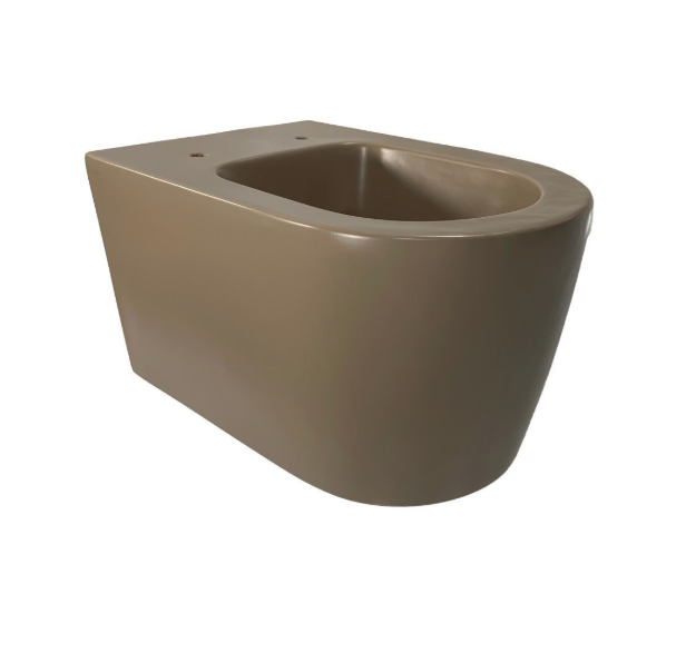 Salenzi Civita wandcloset 50x35x36.5cm mat beige rimless excl. zitting