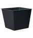 Dehner Universele plantenpot, ca. 44,5 x 44,5 x 39 cm, kunststof, zwart