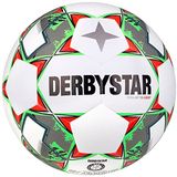 Derbystar Unisex Jeugd Brillant DB S-Light V23 Voetbal, wit groen, 4