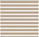 Zebra Blind 155x150 cm stofbreedte 150,9 cm polyester zandbruin