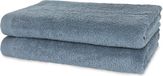 Casilin Como Douchelakens - Set van 2 - 70x140 cm - Jeans Blauw - Coton - 500 g/m2