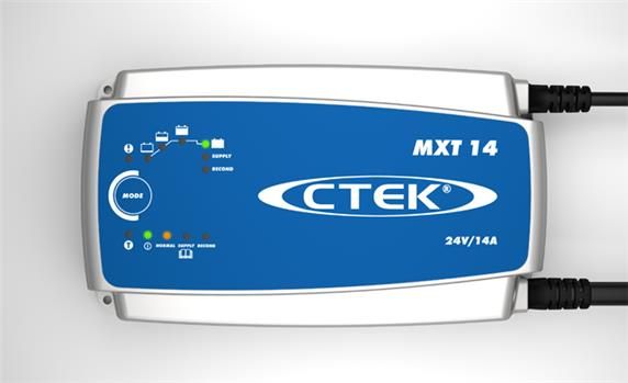 CTEK MXT 14 Acculader - 24V - Blauw/Zilver