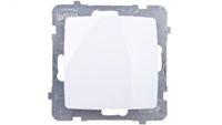 KARO Enkele connector LP-1S/m/00 Cover Wit
