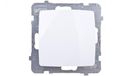 KARO Enkele connector LP-1S/m/00 Cover Wit