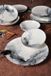 Elegante Asir - Dinerset - eetset - servies - 24-delig - multikleurig - Ø 22 cm