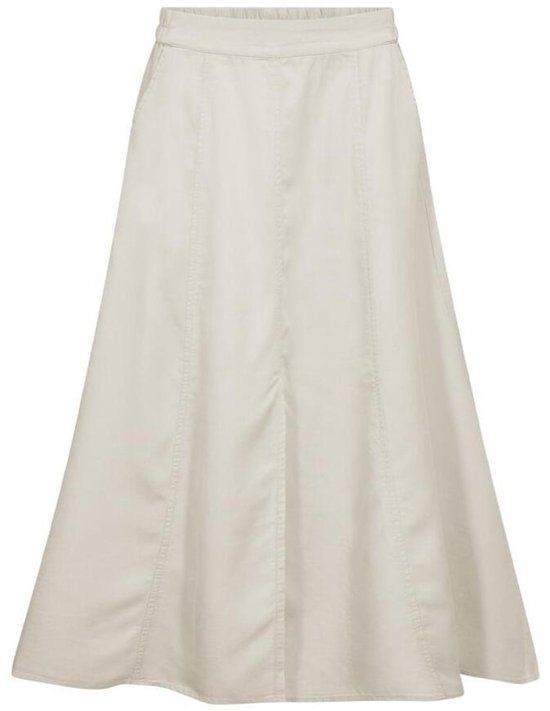 Freequent Rok FQrinny 208322 Beige Katoen Maat XL
