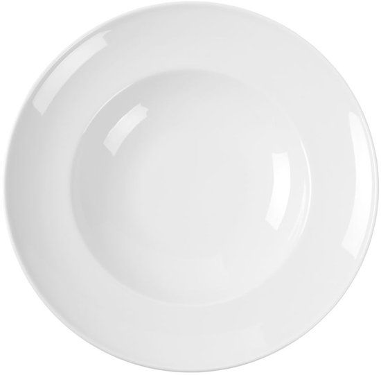 Hendi Pastabord - Ø 300 mm - Wit - Porselein