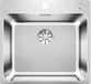 Blanco Solis 500-IF/A auto. Spoelbak 540x500 mm, met PushControl afvoerbediening, geborsteld rvs