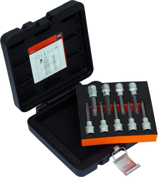 Bahco BE5102 Dopsleutelset 1/2 9-delig