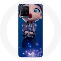 Maniacase Hoesje voor Vivo Y21s 2021 / Y21 2021 BTS TinyTAN Animation V Mic Drop