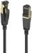 Hama 00202001 RJ45 Netwerkkabel, patchkabel CAT 8 S/FTP 1.5 m Zwart