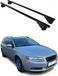 Omac Barres De Toit Pour Volvo V70 III 2008-2016 – Tüv / Din 75302:2019 – Antivol Inclus – Charge Max 75 Kg – 2 Barres Noir