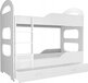 Viking Choice Kinder Stapelbed Wit - 190 x 80 cm - Met Bedlade & Uitvalbeveiliging
