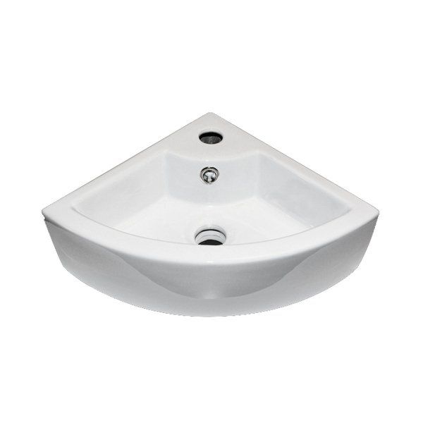 Best Design Floor Fontein 32.5x32.5x13cm wit porselein 3811090