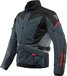 Dainese Tempest 3 D-Dry Motorjas - Zwart/Rood - Maat 64