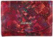 BajuBaj PD1201cs170 - Portefeuille femme - Rouge - Cuir - RFID