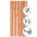 Merkloos Tuindeco Tuindeur Privacy Red Class 100 cm