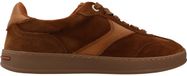 Carmela 164372C Lage Sneakers Vrouwen Leer Bruin Maat 40 EU