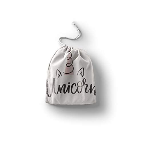 Le Jardin du Lin - Katoenen tas met trekkoord - 20 x 30 cm