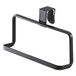 Yamazaki 6780 TOWER Towel Hanger S, black, Steel, 16 x 7 x 9.5 cm