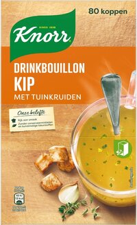 Knorr Drinkbouillon Kip Tuinkruiden - 80 x 175ml