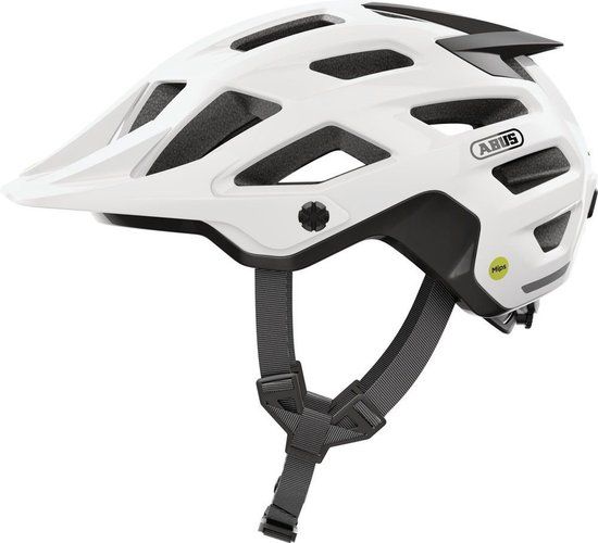 Abus Moventor 2.0 MIPS MTB-helm - Wit glanzend - Maat S