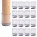 16 patins en feutre de silicone pour pieds de meubles, 18 mm