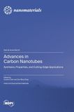 Advances Mdpi Ag Advances in Carbon Nanotubes Hardcover