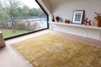 Louis De Poortere Wasbaar Binnen & Buiten Vloerkleed - 170 x 240 cm - Medallion Spring Moss - Laagpolig Tapijt - Gerecycled PET - Made in Belgium - Circulair