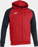 Joma Academy IV Jas Met Kap Heren - Rood / Zwart | Maat: M