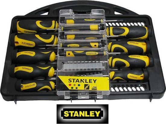 STANLEY STHT0-62141 Schroevendraaierset - 34-delig - Inclusief koffer