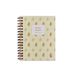 UO Mini-weekplanner, groeien en bloemen, dagen ongegenummerd, 60 weken, kwaliteitspapier 90 g, 11 x 14 cm, zachte omslag