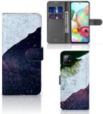 Samsung Galaxy A71 Book Case Mer dans l'espace
