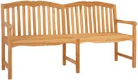 vidaXL Handgemaakte Rozenbank 180,5 x 60 x 96 cm Massief Teakhout