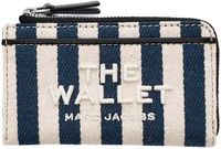 GUESS Top Zip Multi Wallet Imitatieleer Light Sage Gestreept Vrouwen