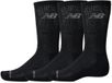 New Balance Chaussettes basses Performance Basic 3 paires Noir UE 39-42