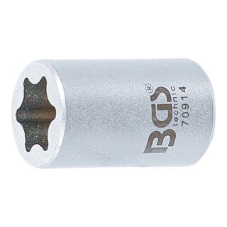 BGS Speciale dopsleutel-inzetstuk E12 1/4" voor BMW-raamheffers