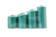 Nataluna Tiffany metalen stompkaars, 4 stuks, zoals afgebeeld