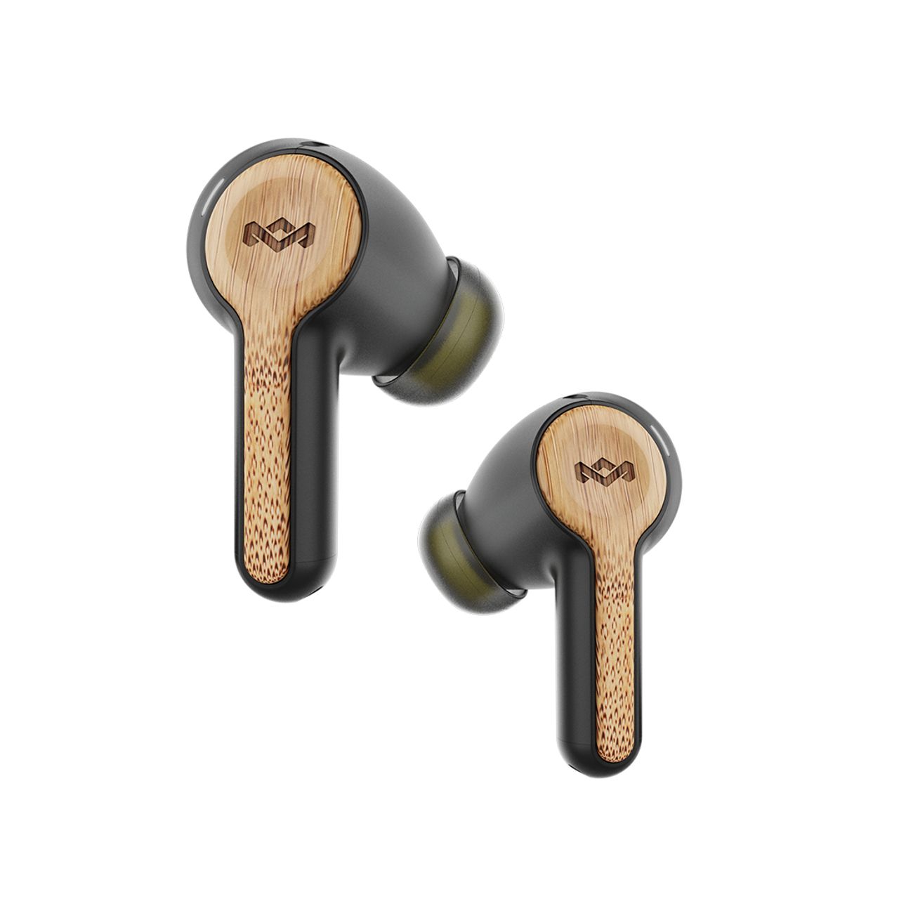 House of Marley Rebel Bluetooth Earbuds - In-ear - Wireless Charging - Black