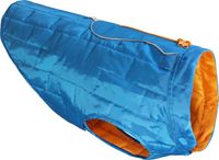 Kurgo Loft Jacket Blauw/oranje-xl 69cm - Hond - Animal Boulevard - K01850 - Oranje/blauw