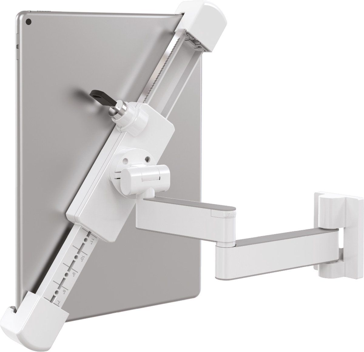 Barkan Full-Motion Anti-Diefstal Tablet Muurbevestiging 7 - 14 inch - Wit