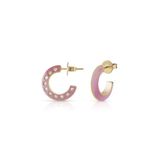 Guess Oorbellen - Staal | Vrouwen | Roze | Oorringen