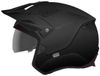 MT Helmets Casque jet District Sv S Pure Noir mat S