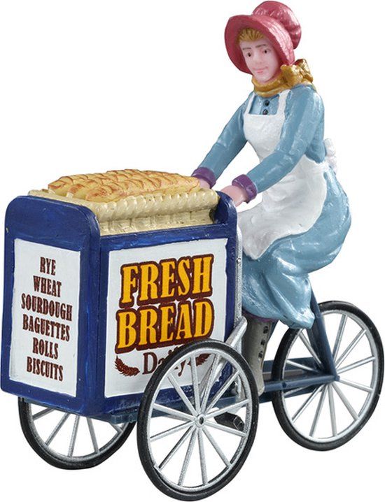 Lemax - Bakery Delivery - Kersthuisjes & Kerstdorpen - PVC - 7.5 cm