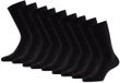 Morethansocks - Modal Sokken - 9 Paar - Unisex - Maat 35-46 - Antraciet