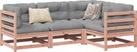 Maison Exclusive - Ensemble de jardin pour le jardin, composé de 4 pièces, en bois Douglas massif