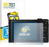 BROTECT Bedifol GmbH Screenprotector 3 Stuks voor Sony Cyber-Shot DSC-HX90 Beschermglas transparant